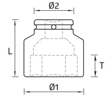 Vasos y adaptadores